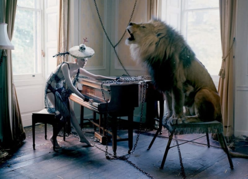 Timothy Walker and his fashion photography with elements of surrealism