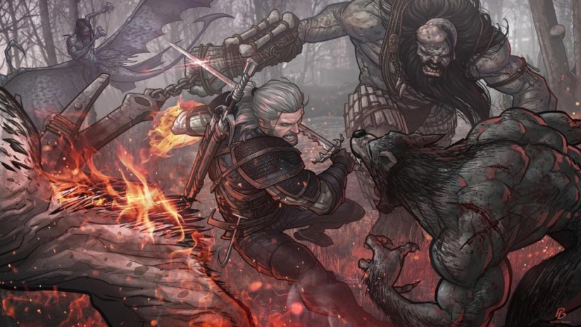 Toda nuestra vida... GTA: ilustraciones fantásticas de Patrick Brown