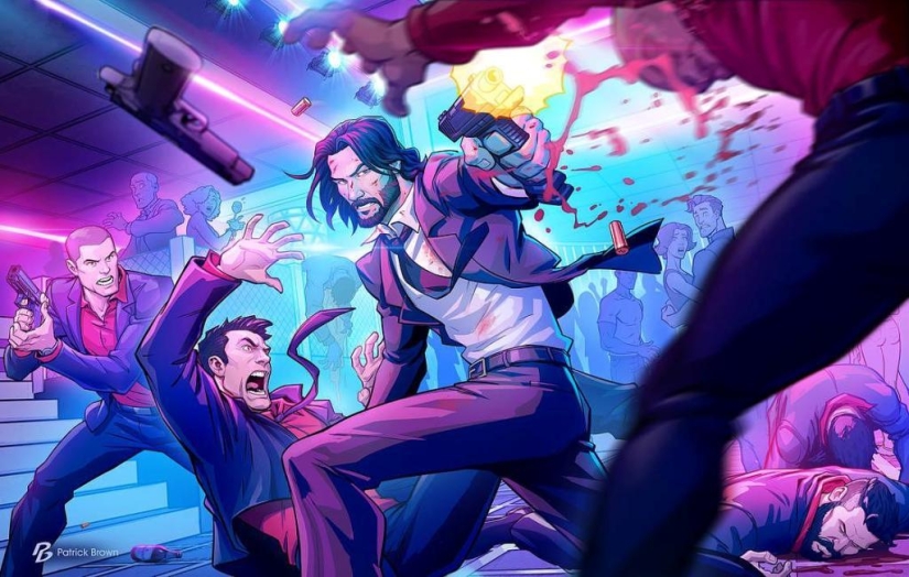Toda nuestra vida... GTA: ilustraciones fantásticas de Patrick Brown
