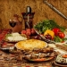 Todo el lujo de la cocina georgiana, o "Full mtsvadi usted, Genatsvale!" Todo el lujo de la cocina georgiana, o "Full mtsvadi usted, Genatsvale!"