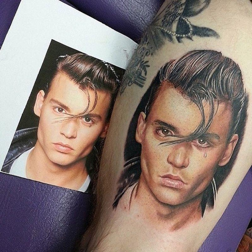 Too realistic drawings on the body Too realistic drawings on the body