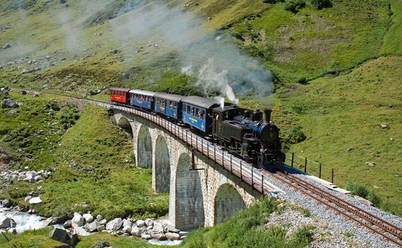 Top 5 de lo más inusual de los Ferrocarriles de Suiza Top 5 de lo más inusual de los Ferrocarriles de Suiza