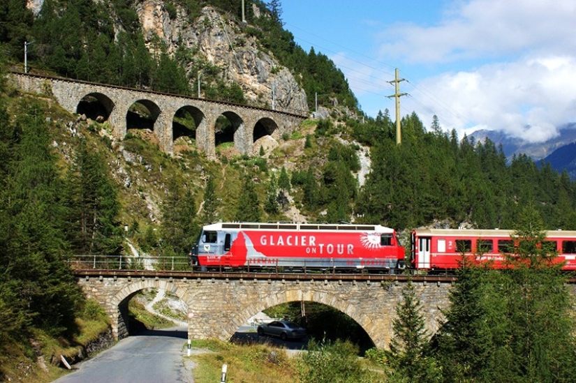 Top 5 de lo más inusual de los Ferrocarriles de Suiza Top 5 de lo más inusual de los Ferrocarriles de Suiza