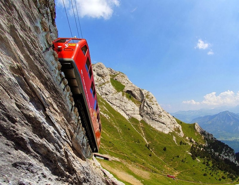 Top 5 most unusual Railways of Switzerland Top 5 most unusual Railways of Switzerland