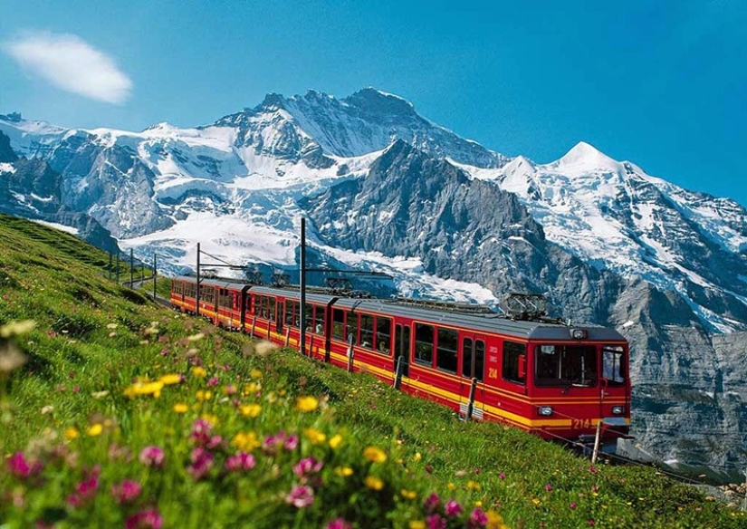 Top 5 most unusual Railways of Switzerland Top 5 most unusual Railways of Switzerland