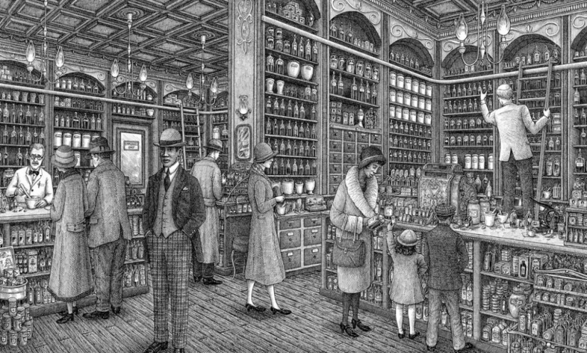 Toques de la muerte: El ilustrador Landis Blair y su arte de Crepúsculo