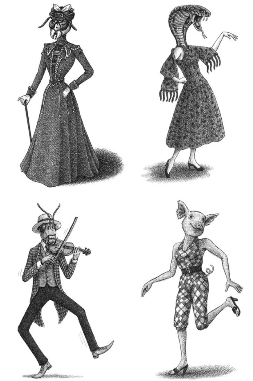 Toques de la muerte: El ilustrador Landis Blair y su arte de Crepúsculo