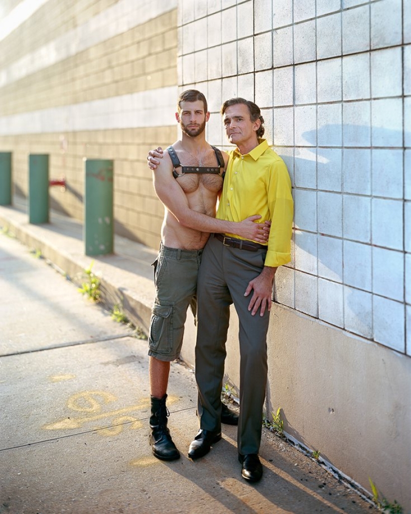 Touching Strangers: Strangers hugging each other