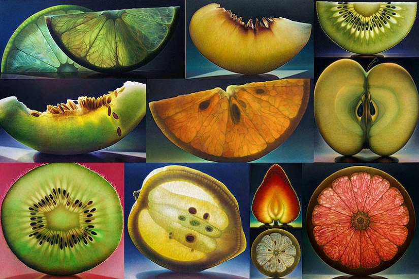 Transparent fruits by Dennis Wojtkiewicz Transparent fruits by Dennis Wojtkiewicz