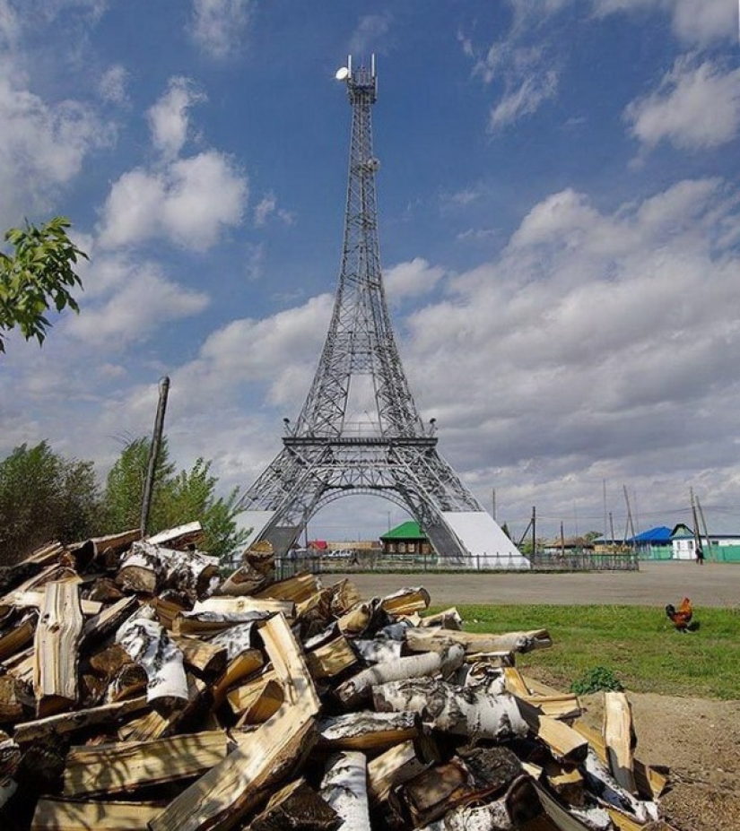 Trash in the fresh air: the Russian village is more alive than all the living