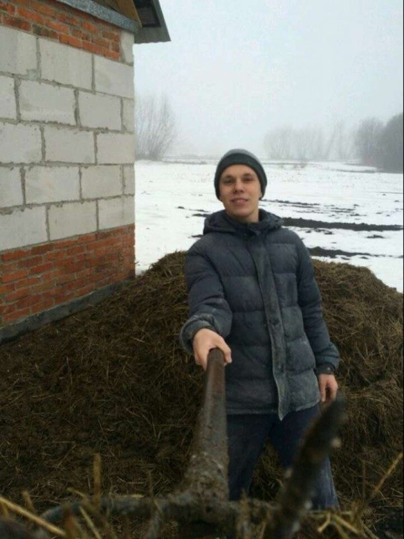 Trash in the fresh air: the Russian village is more alive than all the living