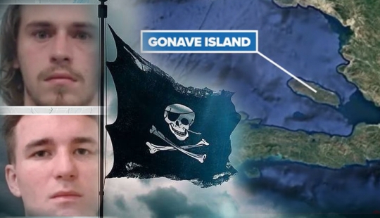 Two Americans planned to capture the island and kill its inhabitants.