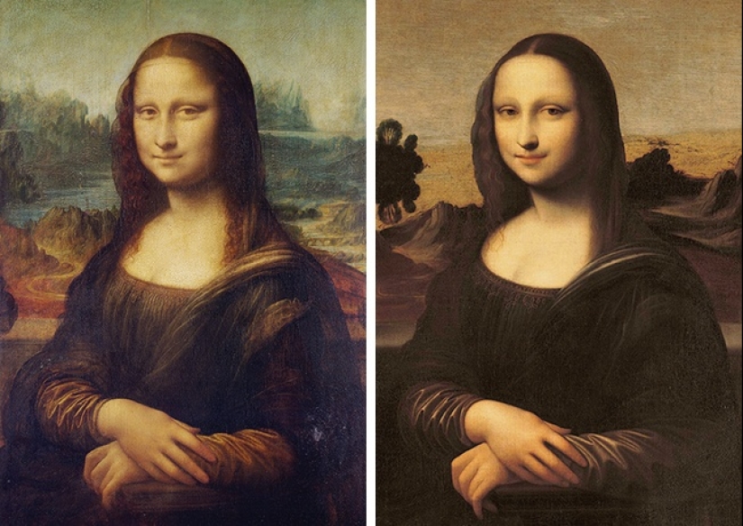 Two Da Vinci's "Giocondes", a newly made face of the sphinx and other secrets of world art Two Da Vinci's "Giocondes", a newly made face of the sphinx and other secrets of world art