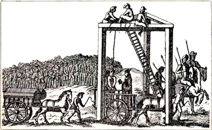&quot;Tyburn Tree&quot;: Cómo se llevaron a cabo las ejecuciones en la principal horca de Londres
