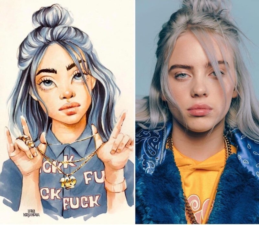 Un artista de Tula convierte a celebridades en toons y es genial