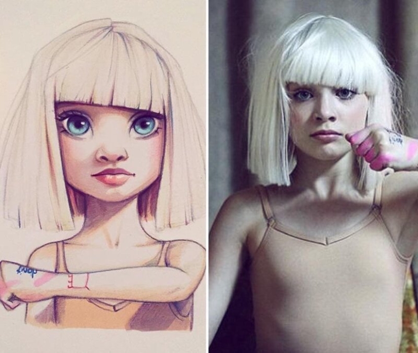 Un artista de Tula convierte a celebridades en toons y es genial