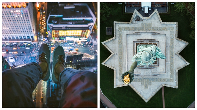 Un fotógrafo autodidacta toma fotos de Nueva York desde un ángulo tal que sus fotos hacen girar la cabeza