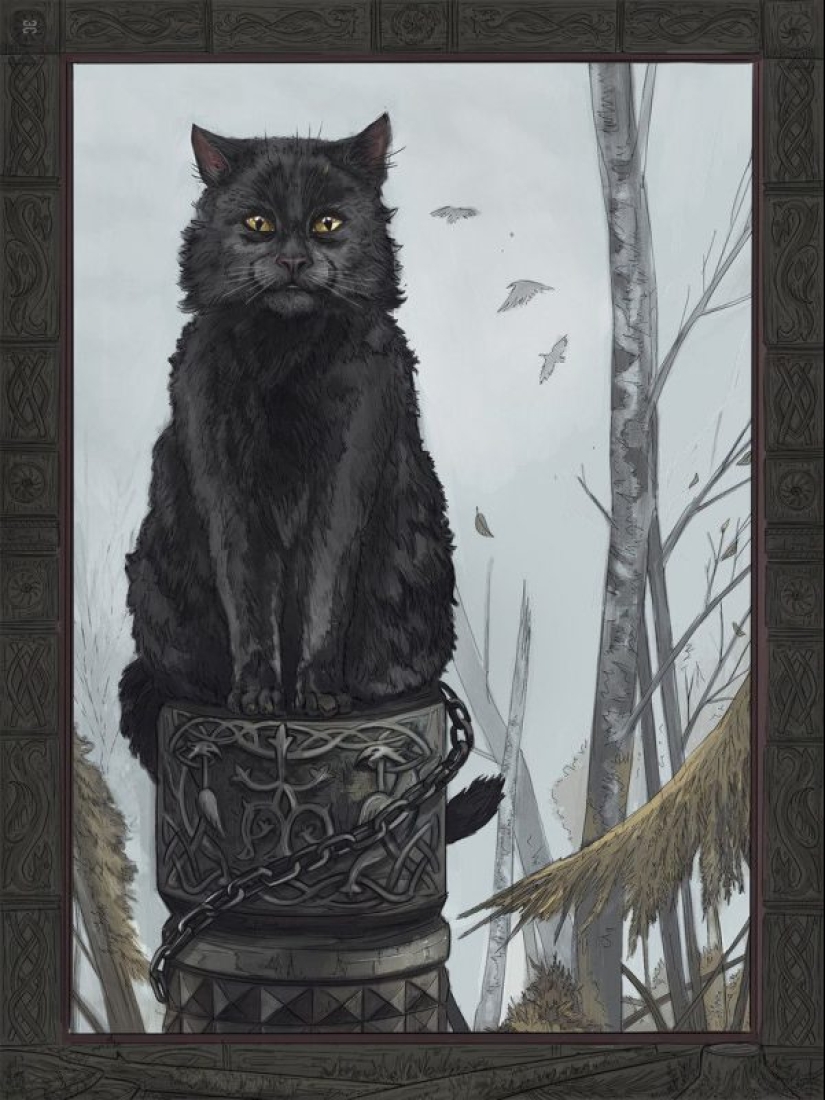 Una breve biografía del gato Bayun, el héroe de cuento de hadas más ambiguo