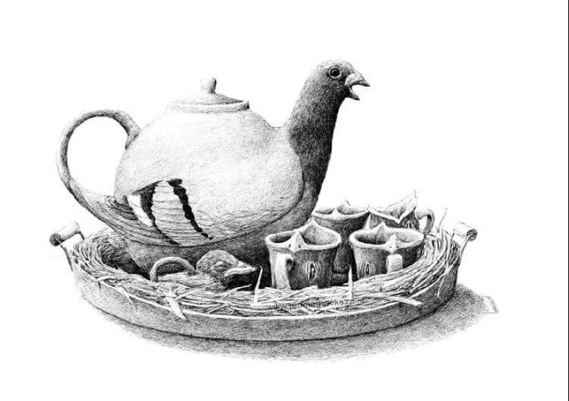 Una mirada inusual a las cosas ordinarias del artista Redmer Hoekstra Una mirada inusual a las cosas ordinarias del artista Redmer Hoekstra