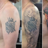 Una segunda oportunidad: 20 ejemplos de los techos de la vieja tatuaje