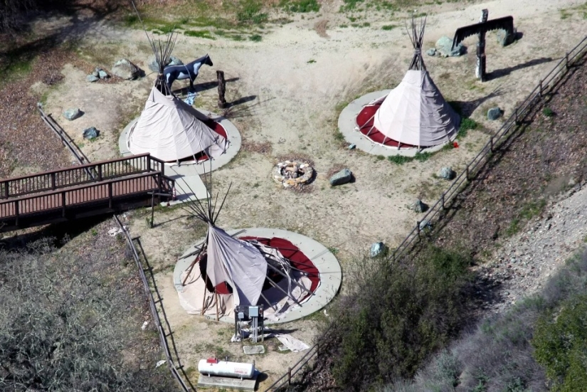 Una vez que un lujo, ahora abandonado la casa de las estrellas