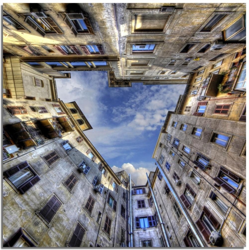 Under your feet, above your head - Dizzying buildings by Stefano Scarselli