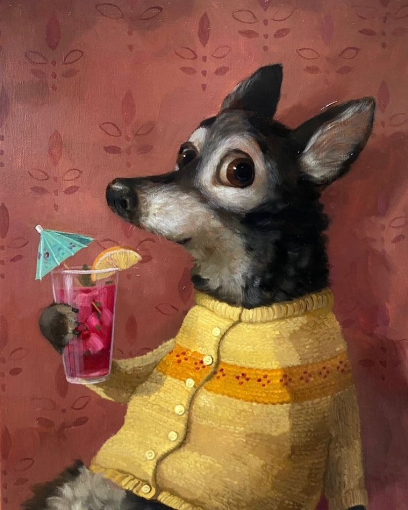 Unexpected Sides of Animal Life in the Paintings of Alison Friend Unexpected Sides of Animal Life in the Paintings of Alison Friend