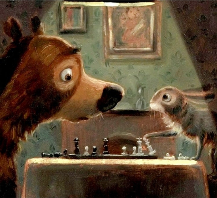 Unexpected Sides of Animal Life in the Paintings of Alison Friend Unexpected Sides of Animal Life in the Paintings of Alison Friend
