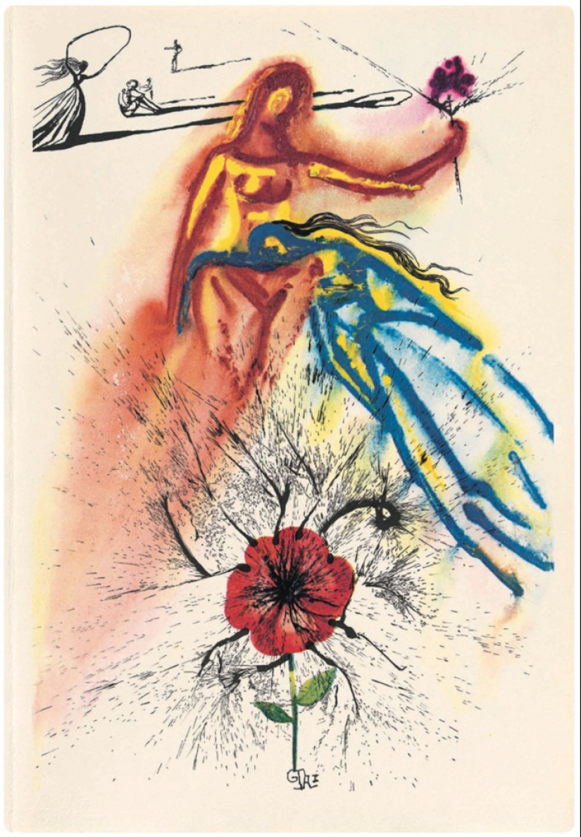 Unknown illustrations by Salvador Dali for "Alice's Adventures in Wonderland" Unknown illustrations by Salvador Dali for "Alice's Adventures in Wonderland"