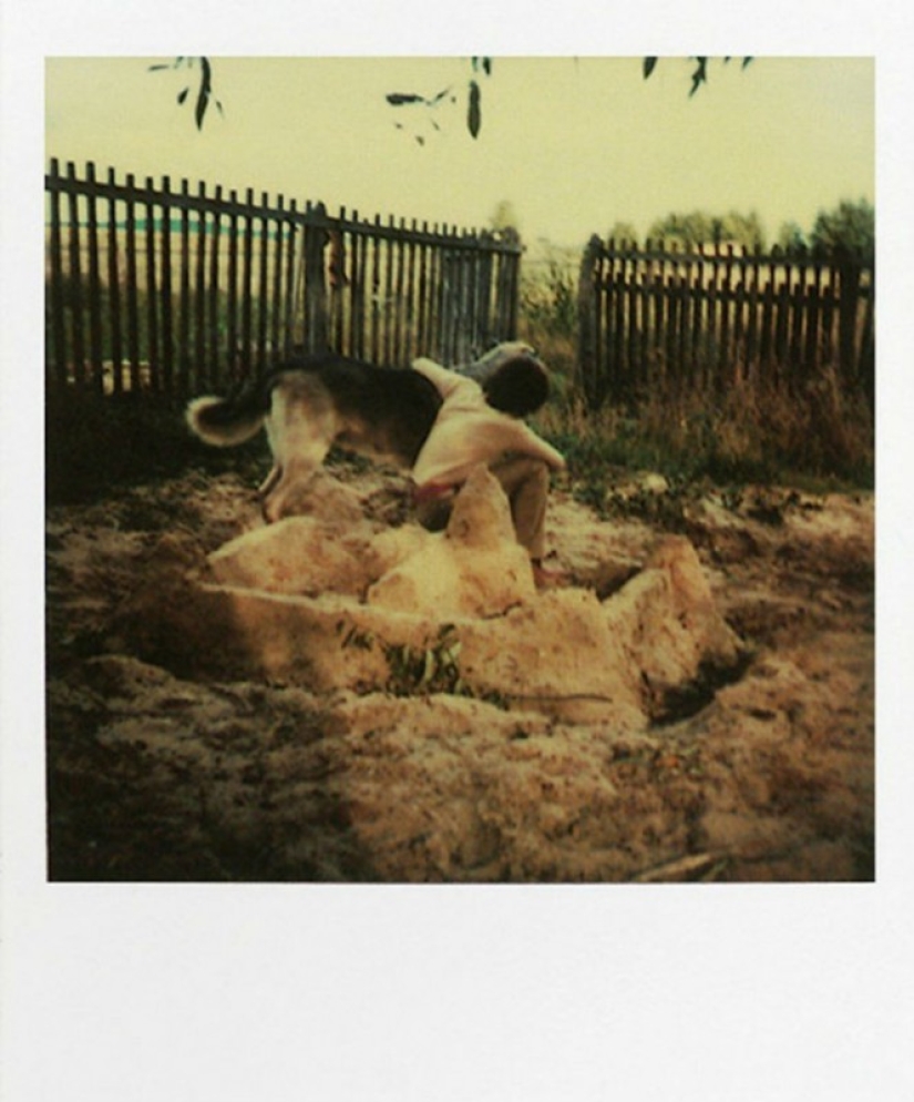 Unknown Polaroids by Andrei Tarkovsky from the personal archive