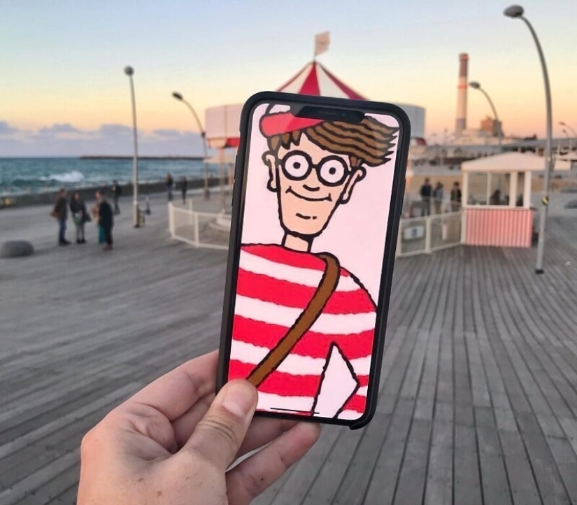 Unusual in the ordinary: 30 funny photo collages made with a smartphone