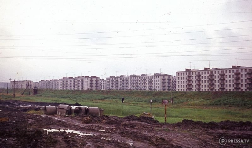 USSR in color: photographs of streets of Leningrad in the 1960s of the year USSR in color: photographs of streets of Leningrad in the 1960s of the year