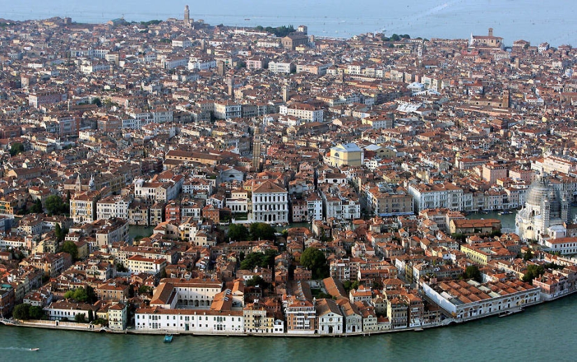 Venice from a bird's eye view Venice from a bird's eye view