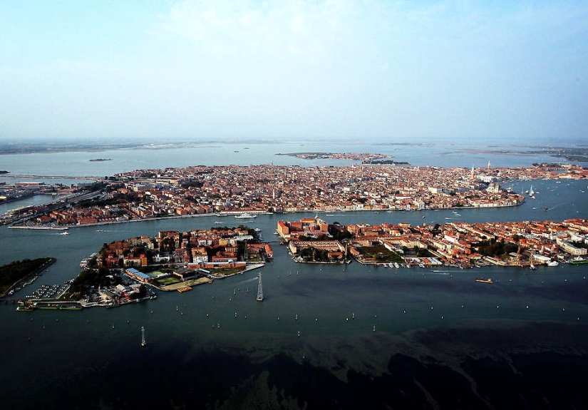 Venice from a bird's eye view Venice from a bird's eye view