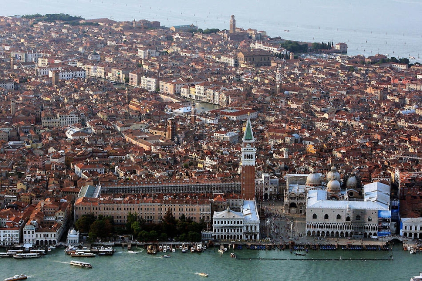 Venice from a bird's eye view Venice from a bird's eye view