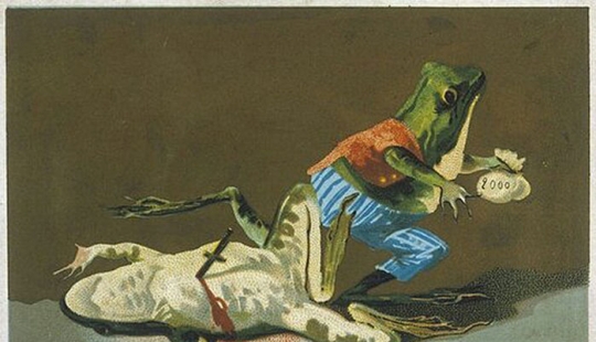 Victorian Christmas cards that will make you doubt the good intentions of the sender