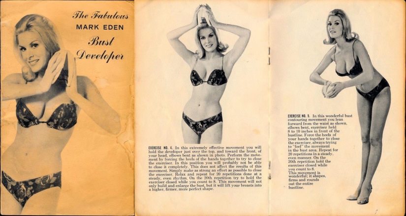 Vintage miracle device for breast augmentation, the effect of which was believed by hundreds of thousands of women