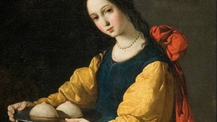 Virgin-Martyr St. Agatha in the paintings of European artists Virgin-Martyr St. Agatha in the paintings of European artists
