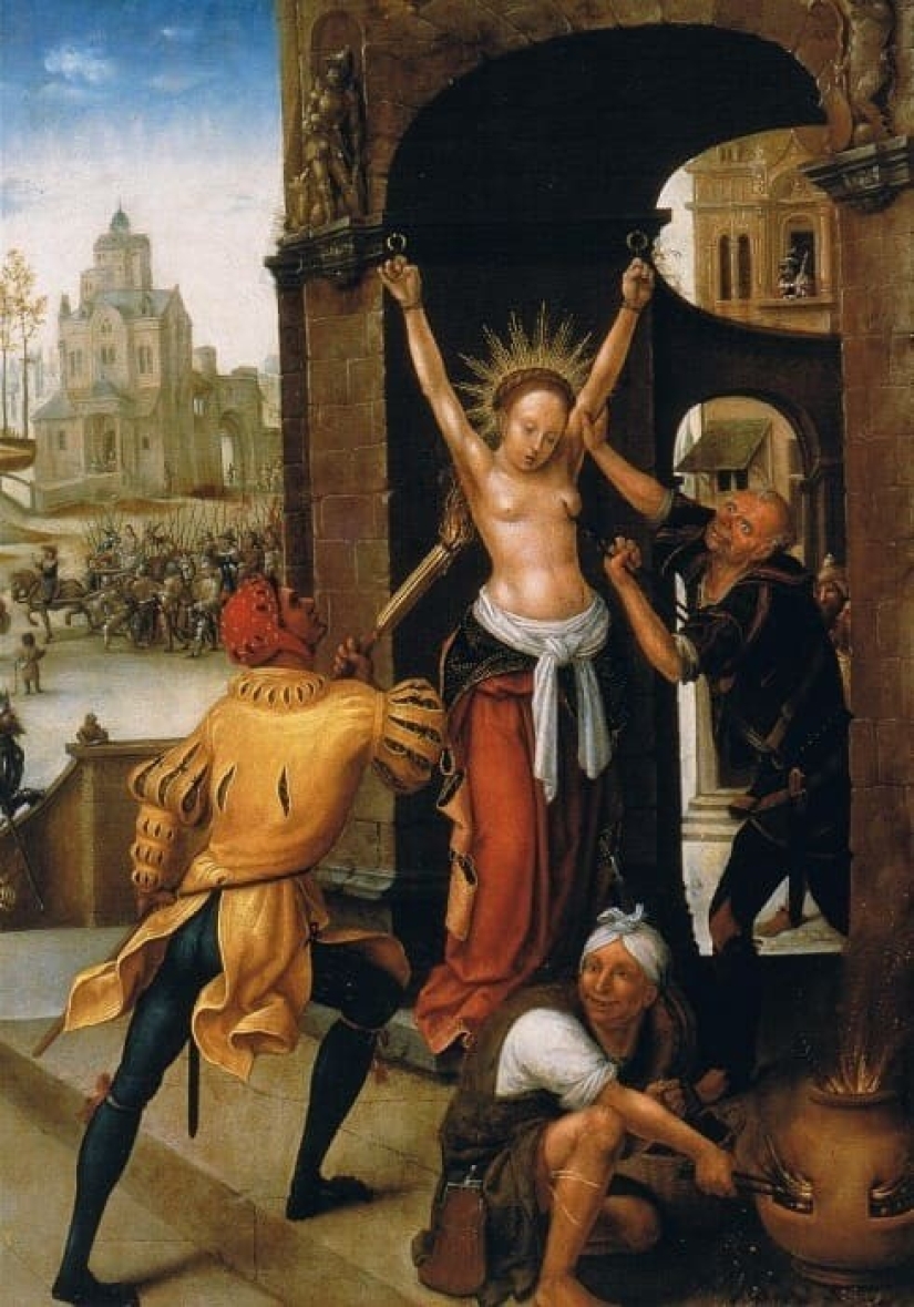 Virgin-Martyr St. Agatha in the paintings of European artists Virgin-Martyr St. Agatha in the paintings of European artists