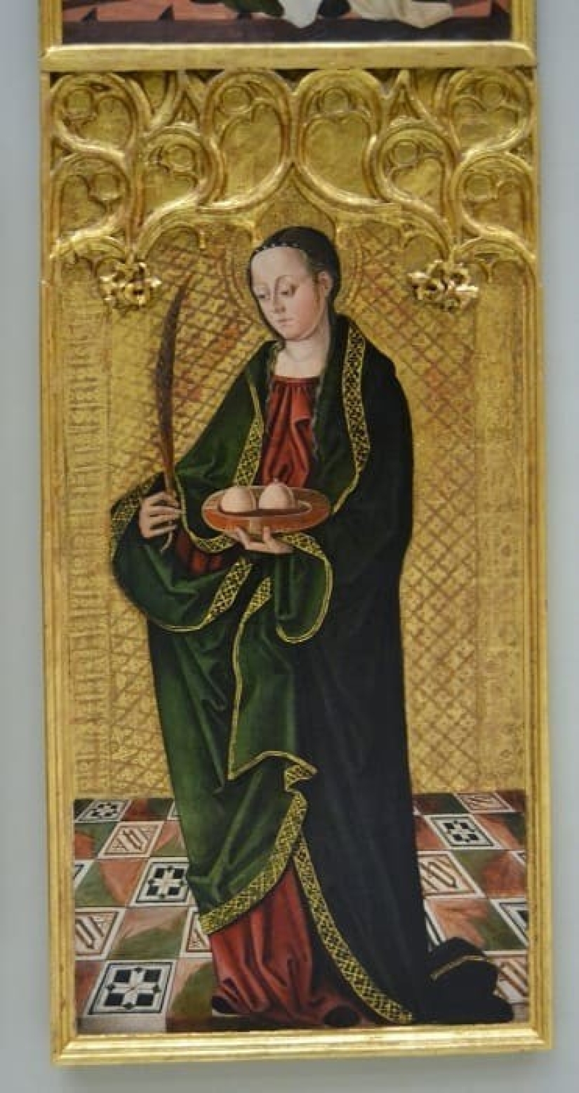 Virgin-Martyr St. Agatha in the paintings of European artists Virgin-Martyr St. Agatha in the paintings of European artists