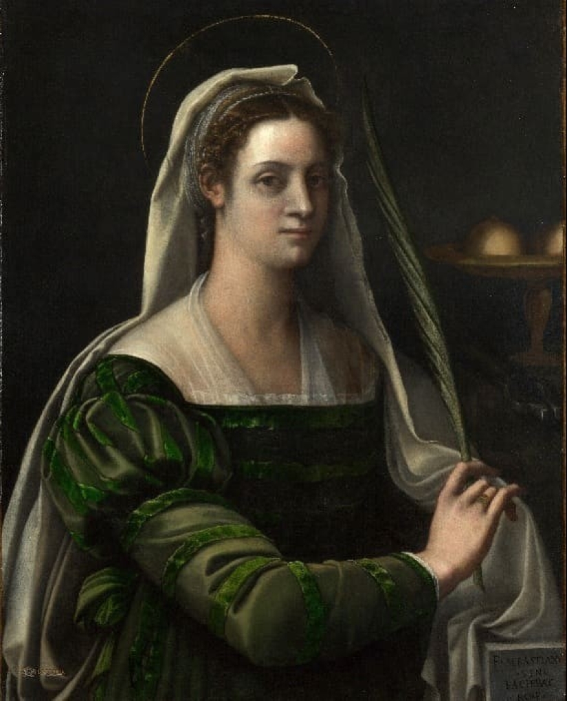 Virgin-Martyr St. Agatha in the paintings of European artists Virgin-Martyr St. Agatha in the paintings of European artists