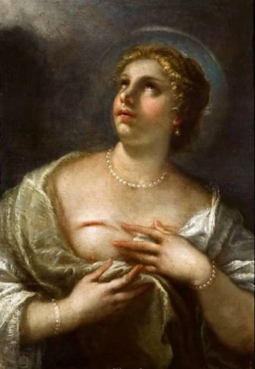 Virgin-Martyr St. Agatha in the paintings of European artists Virgin-Martyr St. Agatha in the paintings of European artists