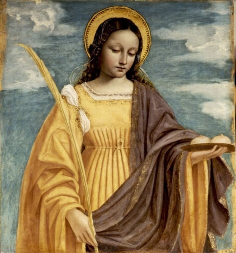 Virgin-Martyr St. Agatha in the paintings of European artists Virgin-Martyr St. Agatha in the paintings of European artists