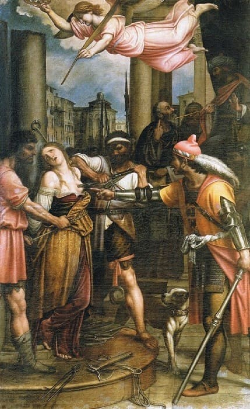 Virgin-Martyr St. Agatha in the paintings of European artists Virgin-Martyr St. Agatha in the paintings of European artists