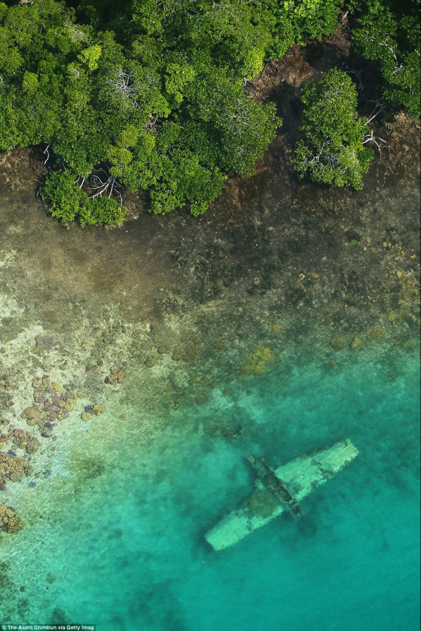War Machines of the Second World War, lost on distant islands in the Pacific Ocean