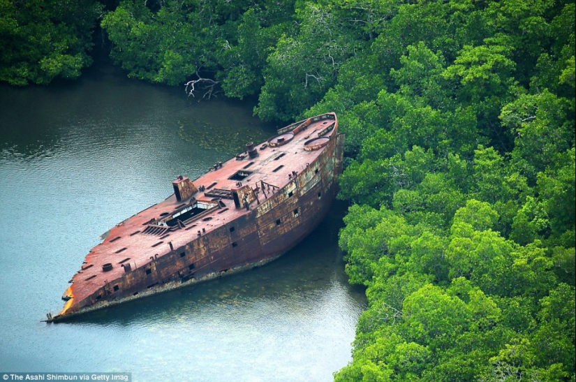War Machines of the Second World War, lost on distant islands in the Pacific Ocean