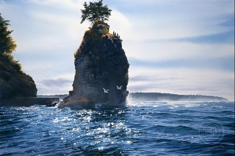 Watercolor realism: amazing landscapes Carol Evans Watercolor realism: amazing landscapes Carol Evans