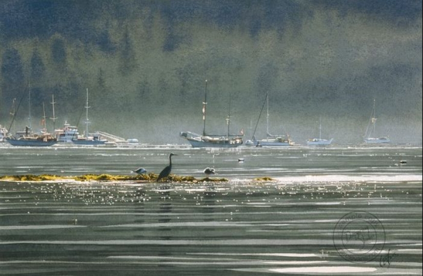 Watercolor realism: amazing landscapes Carol Evans Watercolor realism: amazing landscapes Carol Evans