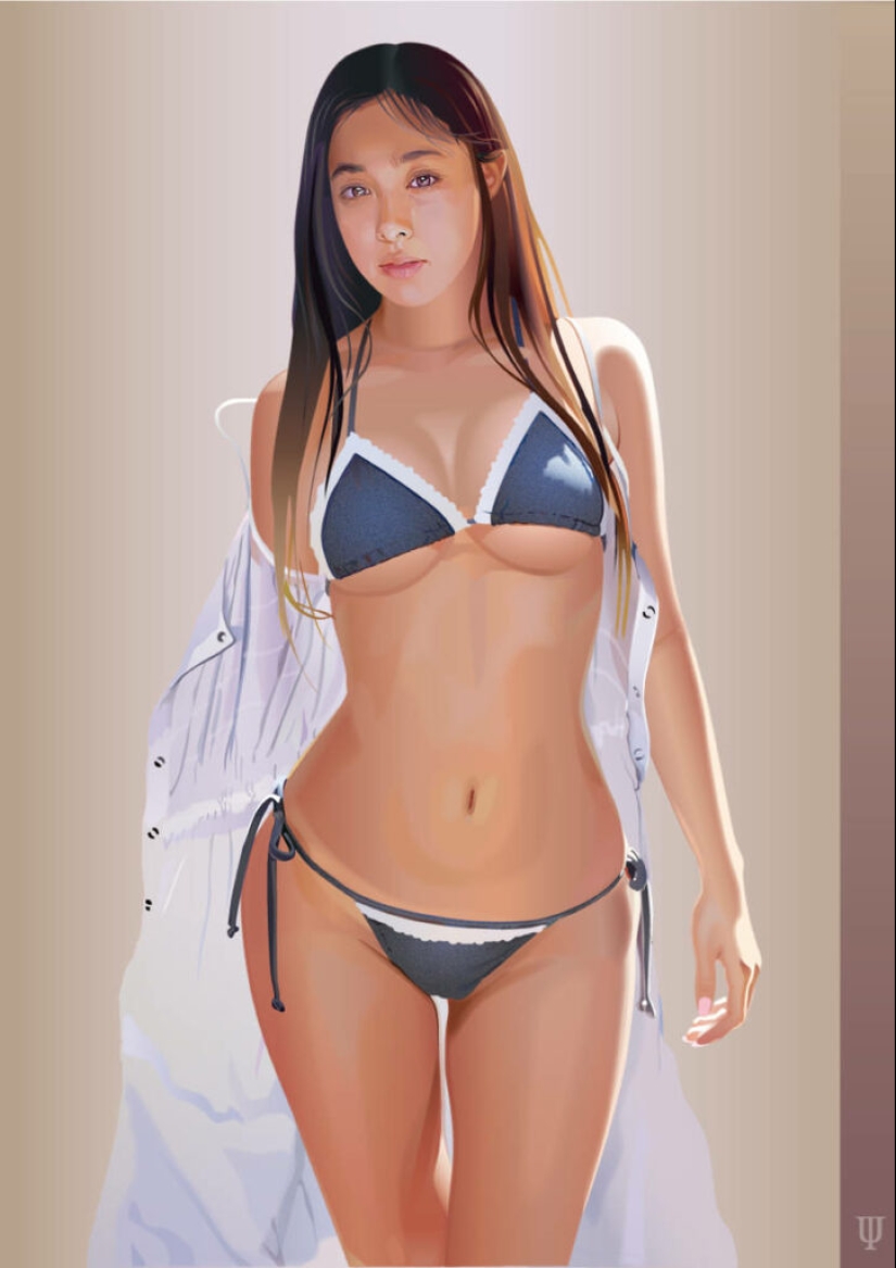 &quot;Wet&quot; erotica by Japanese artist Izumi Ushida