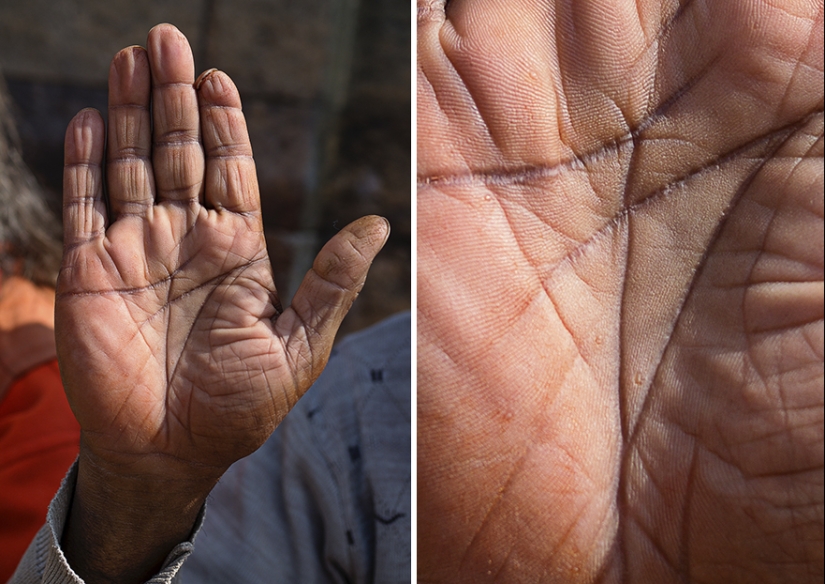 What a person's hands can tell you about. Omar Reda's photo project